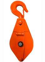 Блок монтажный однорольный с  крюком TOR HQG(L) K1-2,0 т с откидной щекой (G) купить в Москве с доставкой по всей России | ProtosMarket.ru