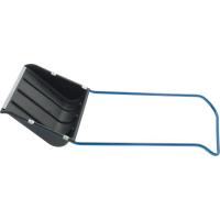 Движок для уборки снега пластиковый, 600 х 475 х 1335 мм, стальная рукоятка, Сибртех