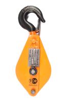 Блок монтажный однорольный с  крюком TOR HQG(L) K1-1,0 т с откидной щекой (T) купить в Москве с доставкой по всей России | ProtosMarket.ru