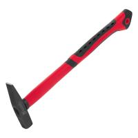 Молоток слесарный, 100 г, фибергласовая обрезиненная рукоятка Matrix купить в Москве с доставкой по всей России | ProtosMarket.ru