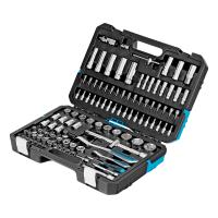 Набор инструментов, 1/4", 1/2", CrV, 120 зубьев, 109 предметов Gross купить в Москве с доставкой по всей России | ProtosMarket.ru