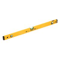 Уровень алюминиевый, магнит, фрезерованный, 3 глазка (1 зеркал.) 0,5 мм/м, 800 мм Denzel