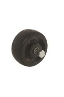 Колесо большегрузное D 46 100 мм резина на ось (F) купить в Москве с доставкой по всей России | ProtosMarket.ru