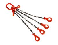 Строп цепной TOR 4СЦ г/п 4,25 т 4,0 м с укорачивающими и самозакрывающимися крюками купить в Москве с доставкой по всей России | ProtosMarket.ru