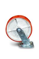 Колесо большегрузное поворотное SCp 80 200 мм полиуретановое (N) купить в Москве с доставкой по всей России | ProtosMarket.ru