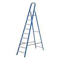 Стремянка, 9 ступеней, стальной профиль, алюминиевые ступени Сибртех купить в Москве с доставкой по всей России | ProtosMarket.ru