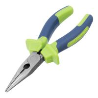 Длинногубцы прямые, 160 мм, двухкомпонентные рукоятки Сибртех купить в Москве с доставкой по всей России | ProtosMarket.ru