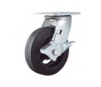 Колесо большегрузное поворотное SCdb 85 250 мм обрезиненное с тормозом (N) купить в Москве с доставкой по всей России | ProtosMarket.ru