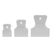 Набор шпателей 40-60-80 мм, белая резина, 3 шт,Россия Сибртех купить в Москве с доставкой по всей России | ProtosMarket.ru