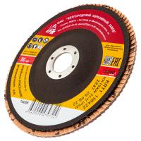 Круг лепестковый торцевой КЛТ-1, зернистость Р 60(25Н) 150 х 22.2 мм, "БАЗ"