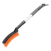 Щетка-сметка для снега со скребком телескопическая 720-1005 мм Stels