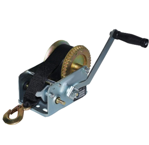 Лебедка ручная барабанная с лентой  0,5т 20 м оцинкованная TOR LHW купить в Москве с доставкой по всей России | ProtosMarket.ru