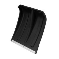 Лопата для уборки снега пластиковая, оцинкованная планка, 350х350 мм, без черенка, Сибртех