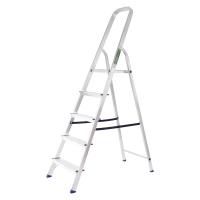Стремянка, 5 ступеней, алюминиевая, Сибртех купить в Москве с доставкой по всей России | ProtosMarket.ru