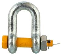 Скоба прямая  12 т, G2150, с гайкой и шплинтом размер 1 - 1/4 купить в Москве с доставкой по всей России | ProtosMarket.ru