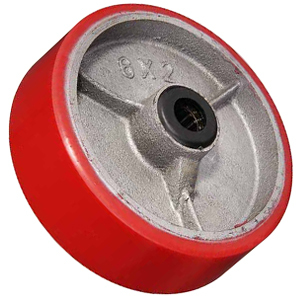 Колесо большегрузное P 54 125 мм полиуретановое на ось (F) купить в Москве с доставкой по всей России | ProtosMarket.ru