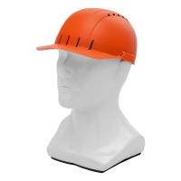 Каскетка защитная "Стиль", пластиковая, оранжевая Сибртех купить в Москве с доставкой по всей России | ProtosMarket.ru