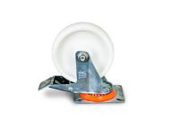 Колесо поворотное полипропилен SRCnb 55 125 мм с тормозом (N) купить в Москве с доставкой по всей России | ProtosMarket.ru