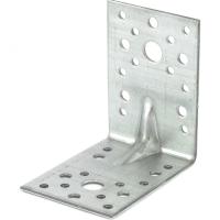 Крепежный уголок усиленный 2.5 мм, KUU 90 x 90 x 65 мм Сибртех