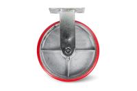 Колесо большегрузное неповоротное FCp 85 250 мм полиуретановое (N) купить в Москве с доставкой по всей России | ProtosMarket.ru