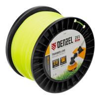 Леска для триммера квадрат, 2,0мм х 251м, на DIN катушке FLEX CORD Denzel