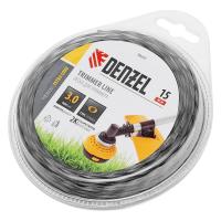Леска для триммера двухкомпонентная эллипс, 3,0мм х 15м, блистер EXTRA CORD Denzel