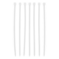 Хомуты, 100 x 2.5 мм, пластиковые, белые, 100 шт Сибртех