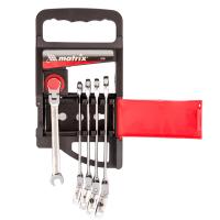 Набор ключей комбинированных, трещоточных шарнирных 5 шт. Matrix купить в Москве с доставкой по всей России | ProtosMarket.ru