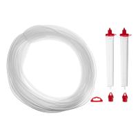 Гидроуровень,удлиненная колба, рельефная градуировка, 25м Matrix