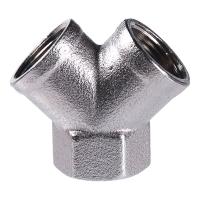 Переходник Y -  3/8"FFF**