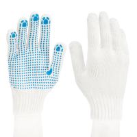 Перчатки х/б, ПВХ покрытие, "Точка", 7 класс