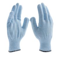 Перчатки трикотажные, акрил, цвет зенит, оверлок Сибртех