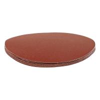 Круг абразивный на ворсовой подложке под "липучку", P 280, 150 мм, 5 шт Matrix