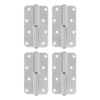 Петля накладная ПН1-110 левая, цинк, 4 шт, (Металлист) Россия