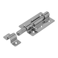 Задвижка дверная ЗД-08, цинк, (Металлист) Россия