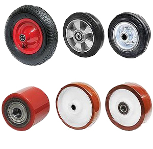 Колесо нейлоновое 200х50 мм без подшипника для тележек гидравлических BF/WB/RHP купить в Москве с доставкой по всей России | ProtosMarket.ru