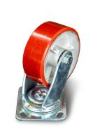 Колесо большегрузное поворотное SCp 55 125 мм полиуретановое (N) купить в Москве с доставкой по всей России | ProtosMarket.ru