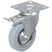 Колесо аппаратное поворотное SCgb 55 120 мм с тормозом (F) купить в Москве с доставкой по всей России | ProtosMarket.ru