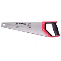 Ножовка по дереву, 400 мм, зуб 2D, каленый крупный зуб 5-6 TPI, двухкомпонентная рукоятка Matrix купить в Москве с доставкой по всей России | ProtosMarket.ru