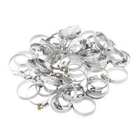 Хомуты металлические, Стандартное болтовое крепление 25-40 мм, 50 штук в упаковке, ширина 9 мм Сибртех