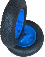 Колесо пневматическое резиновое 370 мм 3.50-8 (подшипник 20 мм) купить в Москве с доставкой по всей России | ProtosMarket.ru