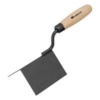 Кельма угловая, 110 х 75 х 75 мм, стальная, для внешних углов, буковая ручка Сибртех купить в Москве с доставкой по всей России | ProtosMarket.ru