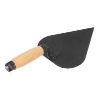 Кельма штукатура стальная, деревянная усиленная ручка