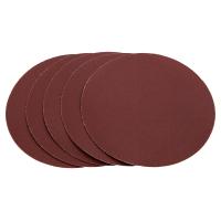 Круг абразивный на ворсовой подложке под "липучку", P 400, 150 мм, 5 шт Matrix