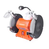 Станок заточной PATRIOT Expert GM 200 L, подсветка, 550Вт, 2980об/мин, 200мм диск, А36/А60 зерн, посадочный 16 мм, асинхронный, адаптер на круги 32 мм