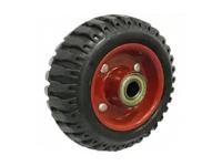 Колесо литое резиновое 160 мм PP160 с протектором, без кронштейна купить в Москве с доставкой по всей России | ProtosMarket.ru