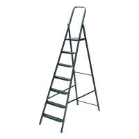 Стремянка 7 ступеней, компактная, стальная Сибртех