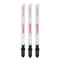 Полотна для электролобзика  по пластику, 3 шт, T101A, 72 x 2 мм, HSS Matrix