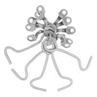 Крючок-ветровой КР-75, цинк, 5 шт, (Металлист)