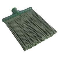 Метла полипропиленовая, 270 х 260 мм, плоская распушенная, без черенка, Сибртех